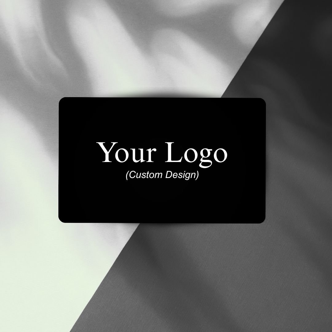 Glossy Black Business Card