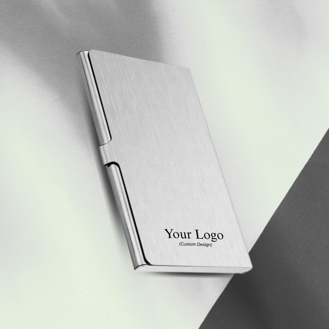 Silver Business Cards Holder